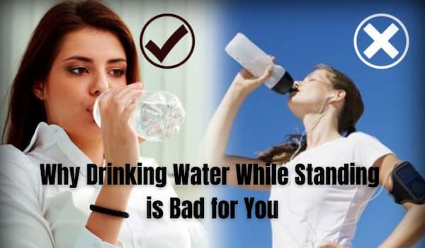 Why Drinking Water While Standing is Bad for You