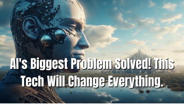 AI's Biggest Problem Solved! This Tech Will Change Everything.