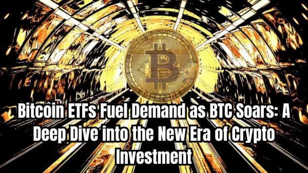 Bitcoin ETFs Fuel Demand as BTC Soars A Deep Dive into the New Era of Crypto Investment