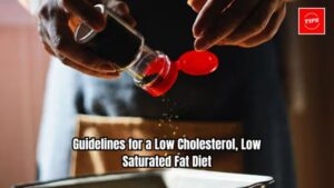 Guidelines for a Low Cholesterol, Low Saturated Fat Diet