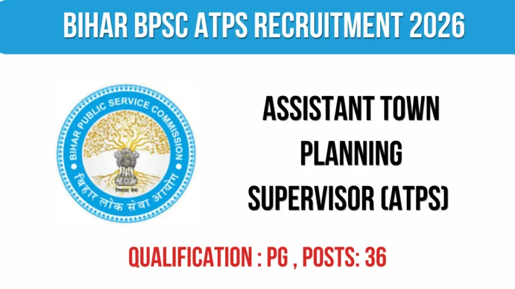 Bihar BPSC ATPS Recruitment 2026