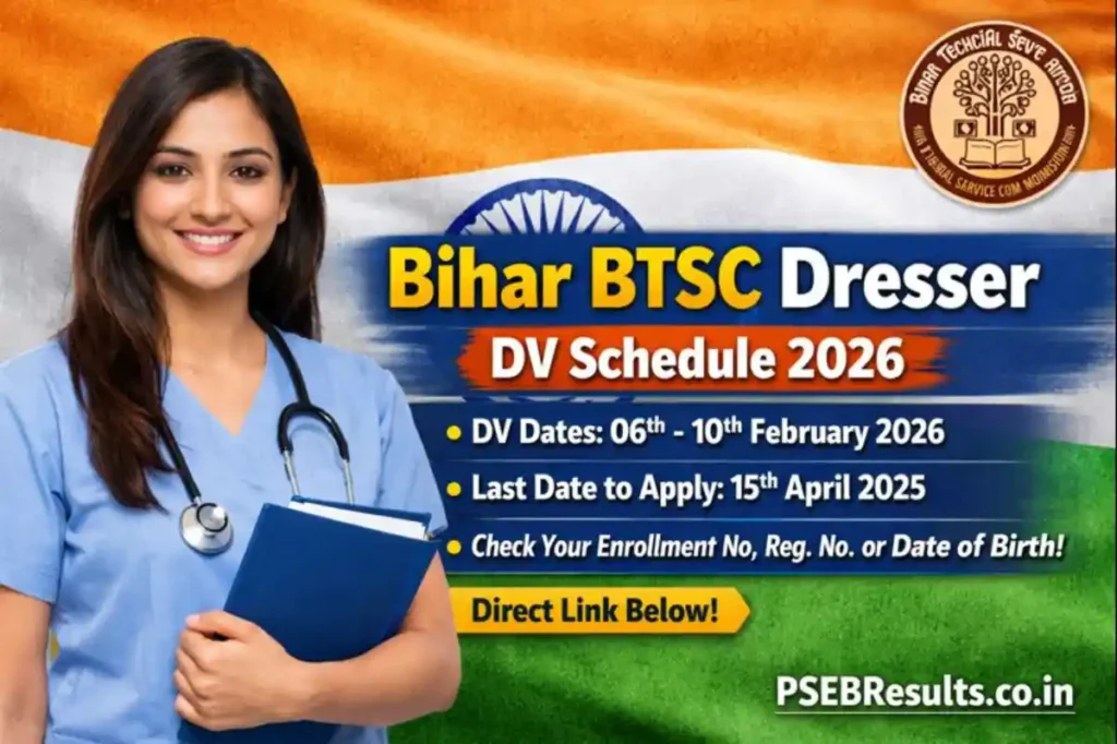 BTSC Dresser Document Verification 2026