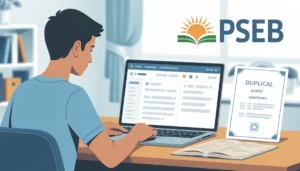 How to Apply for PSEB Duplicate Marksheet Online
