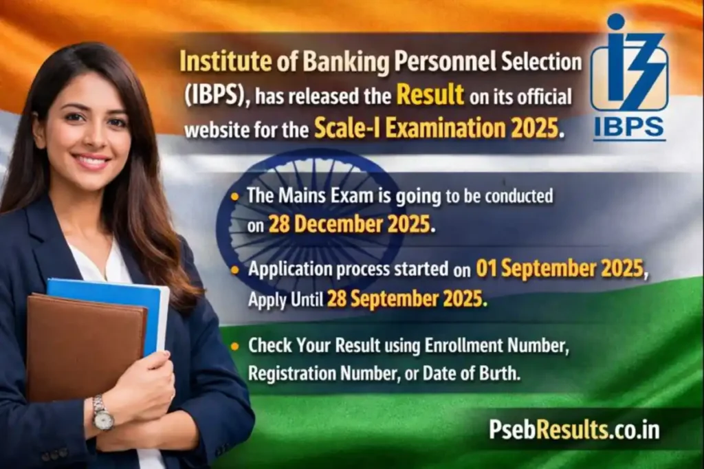 IBPS SO 2025 Prelims Result Declared: Check Now, Mains Date 28 Dec