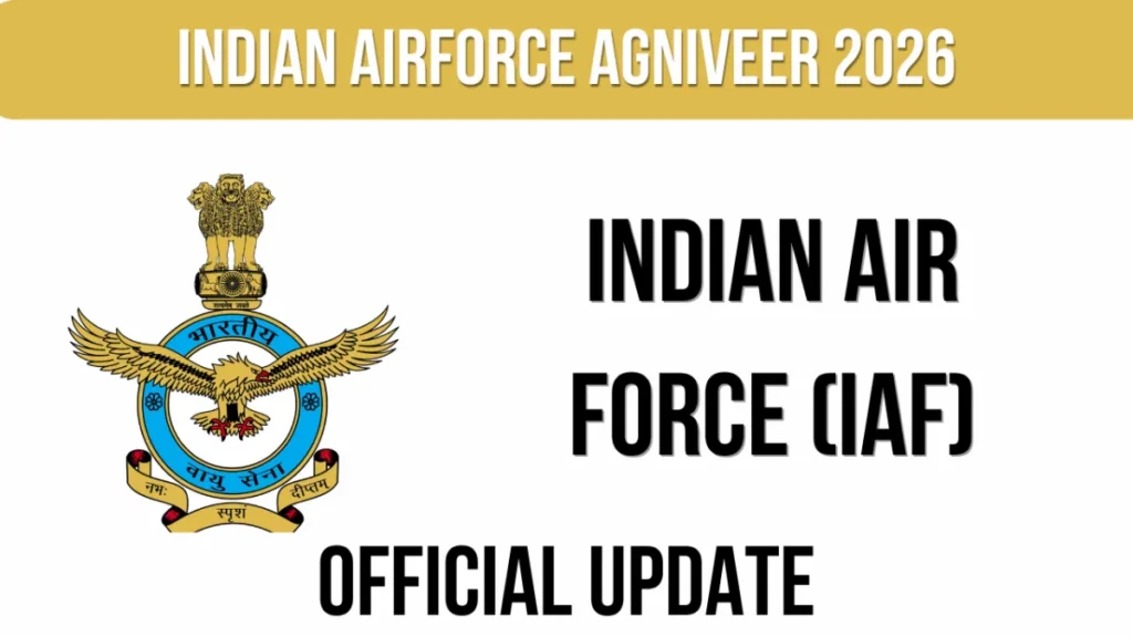 Indian Air force Agniveer 2026