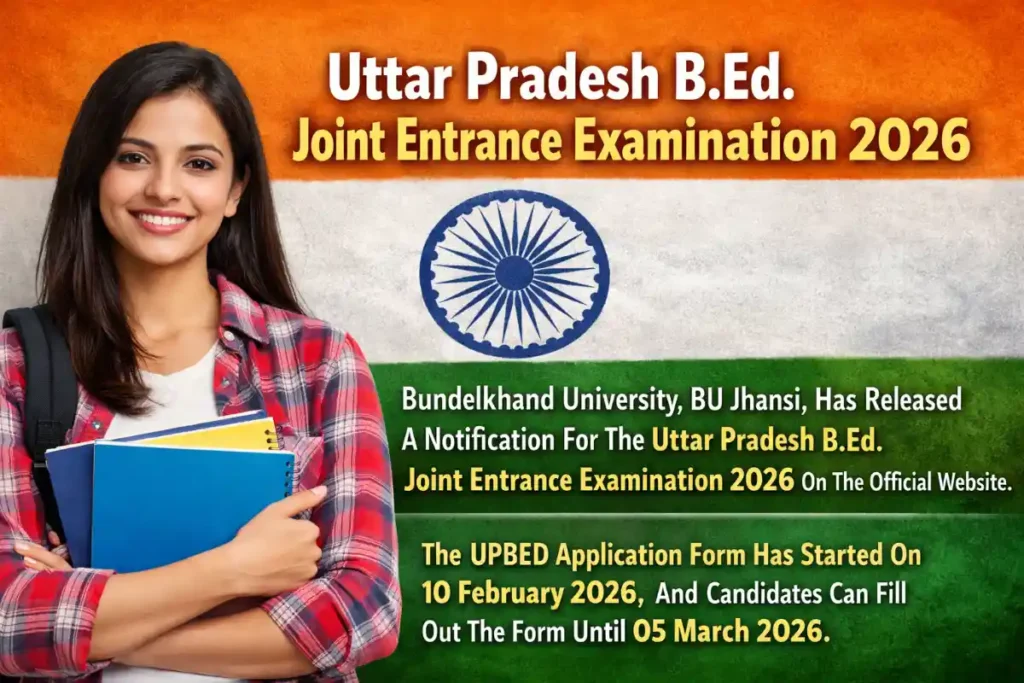 Bundelkhand University Releases UP B.Ed. JEE 2026 Notification