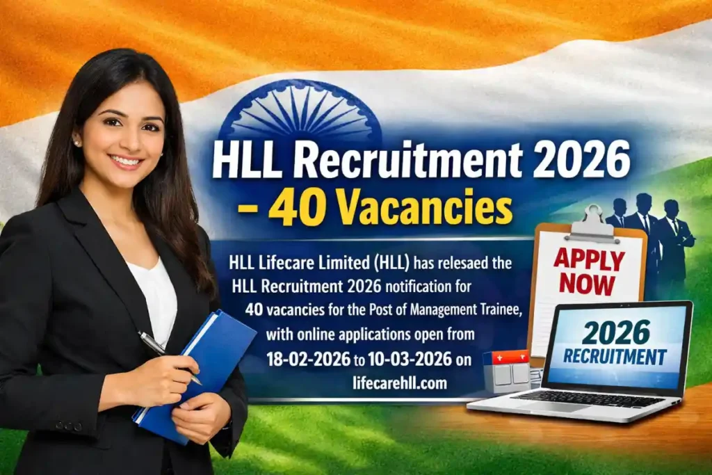 HLL Management Trainee Recruitment 2026 Notification OUT