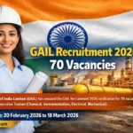 GAIL Executive Trainee Recruitment 2026: Engineering Graduates, Apply for 70 Posts
