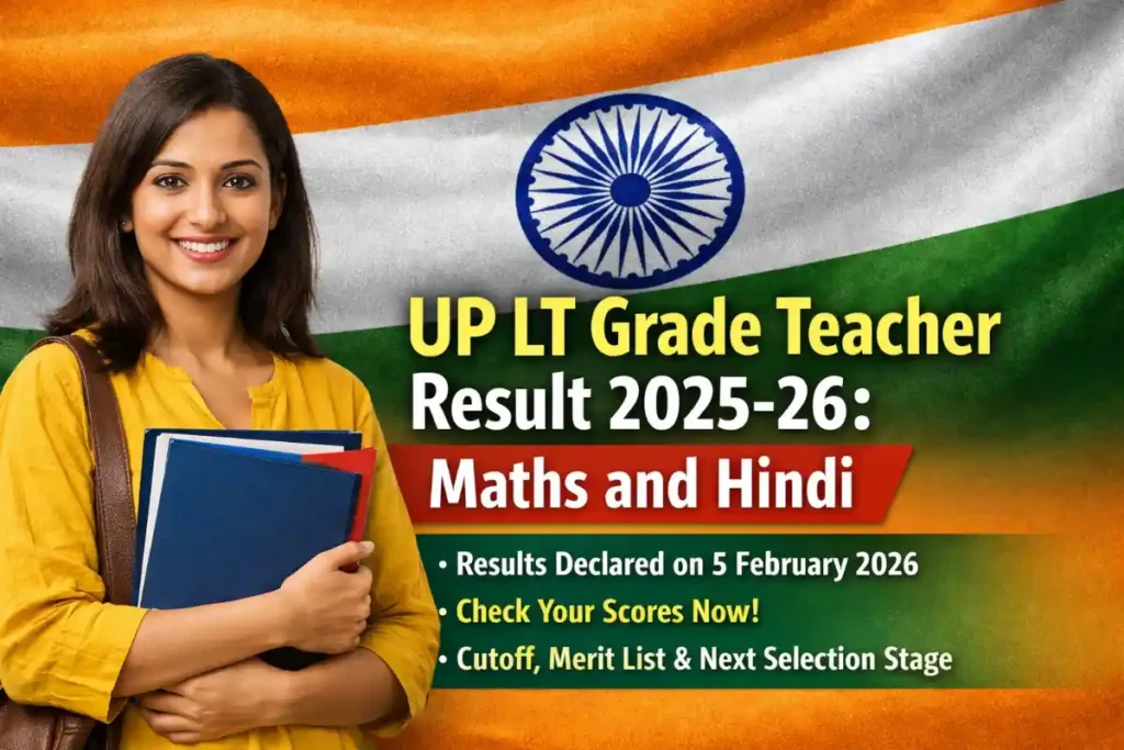 UP LT Grade Teacher Result 2025: Check Prelims Result Date, Cutoff & Merit List