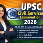 UPSC 2026 Recruitment: Apply Online for Civil Services (IAS/IPS/IFS) Before 24 Feb