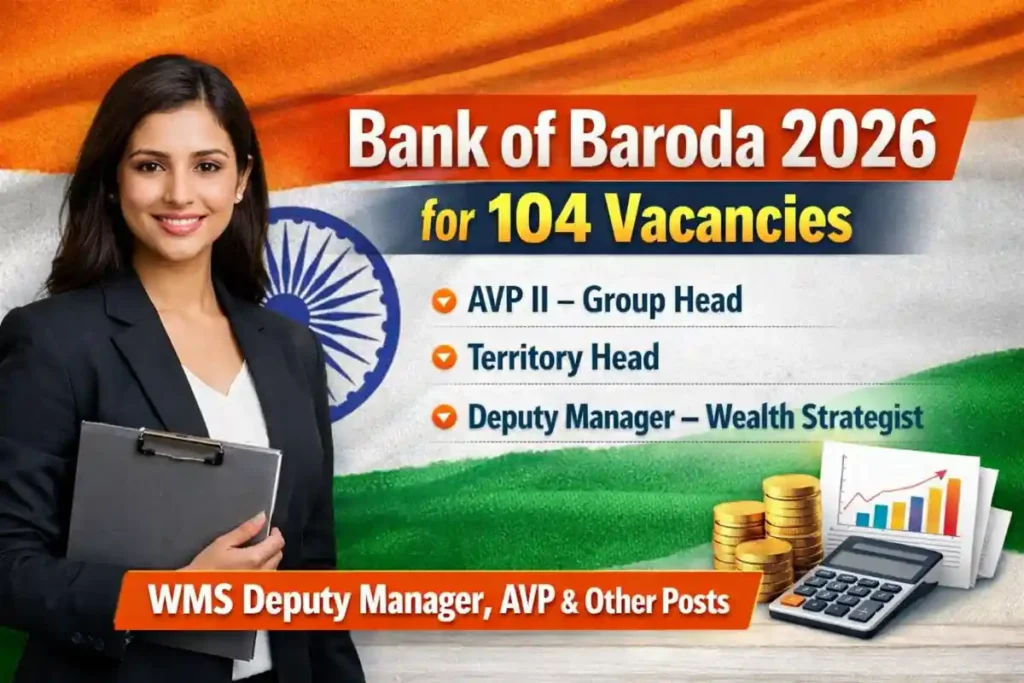 BOB : Bank of Baroda Wealth Management Recruitment 2026: Apply for Deputy Manager, AVP Roles